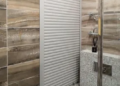 Roller shutters in the bathroom