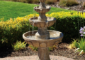 garden fountain