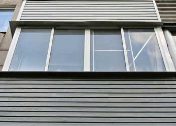 Siding for balcony decoration