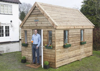 The cheapest house with your own hands