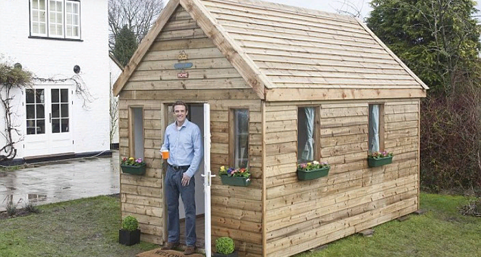 The cheapest house with your own hands