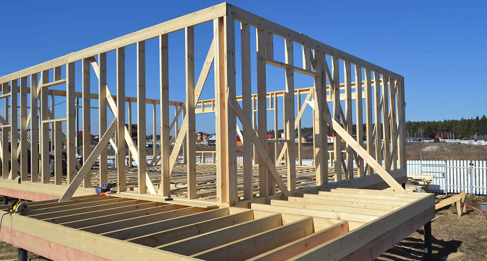 Assembling the frame structure