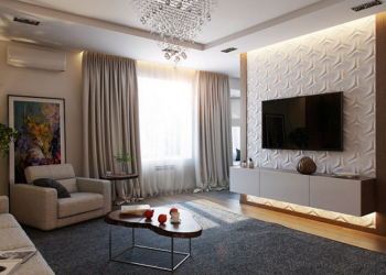 TV walls: design and design ideas