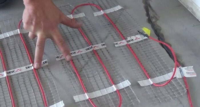 Прокладка нагревательного кабеля: правила и рекомендации