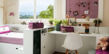 Ремонт в спальне школьницы: идеи для оригинального оформления