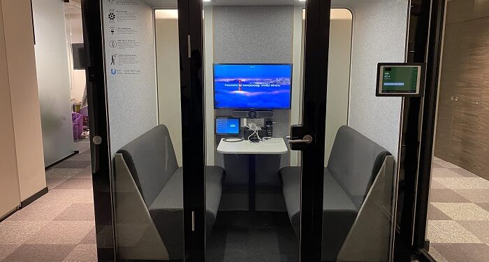 Акустичні офісні кабінки: визначення, призначення, внутрішній зміст та різновиди