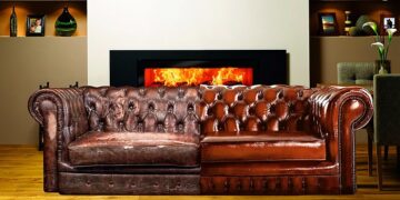 Перетяжка м’яких меблів шкірою: переваги та правила