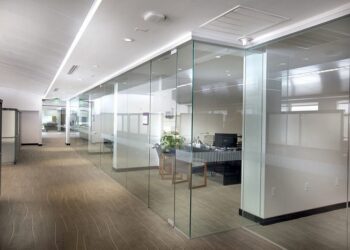 Перегородки из стекла для офиса: основные достоинства и установка