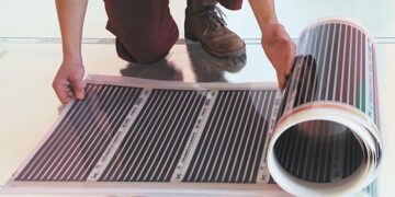 Использование инфракрасной пленки для обогрева под ламинат и линолеум