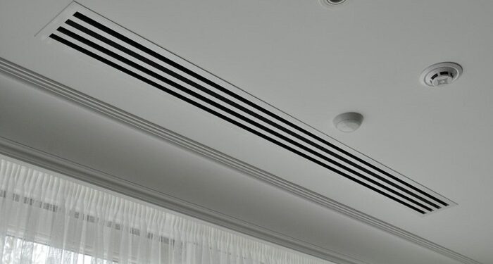 Щелевой диффузор для натяжных потолков и гипсокартона INTERIOR AIR — гарантия качества