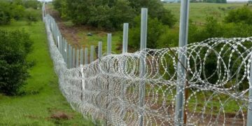 Заборы и ограждения из колючей проволоки: достоинства и установка