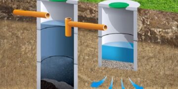 Як зробити систему каналізації з бетонним септиком